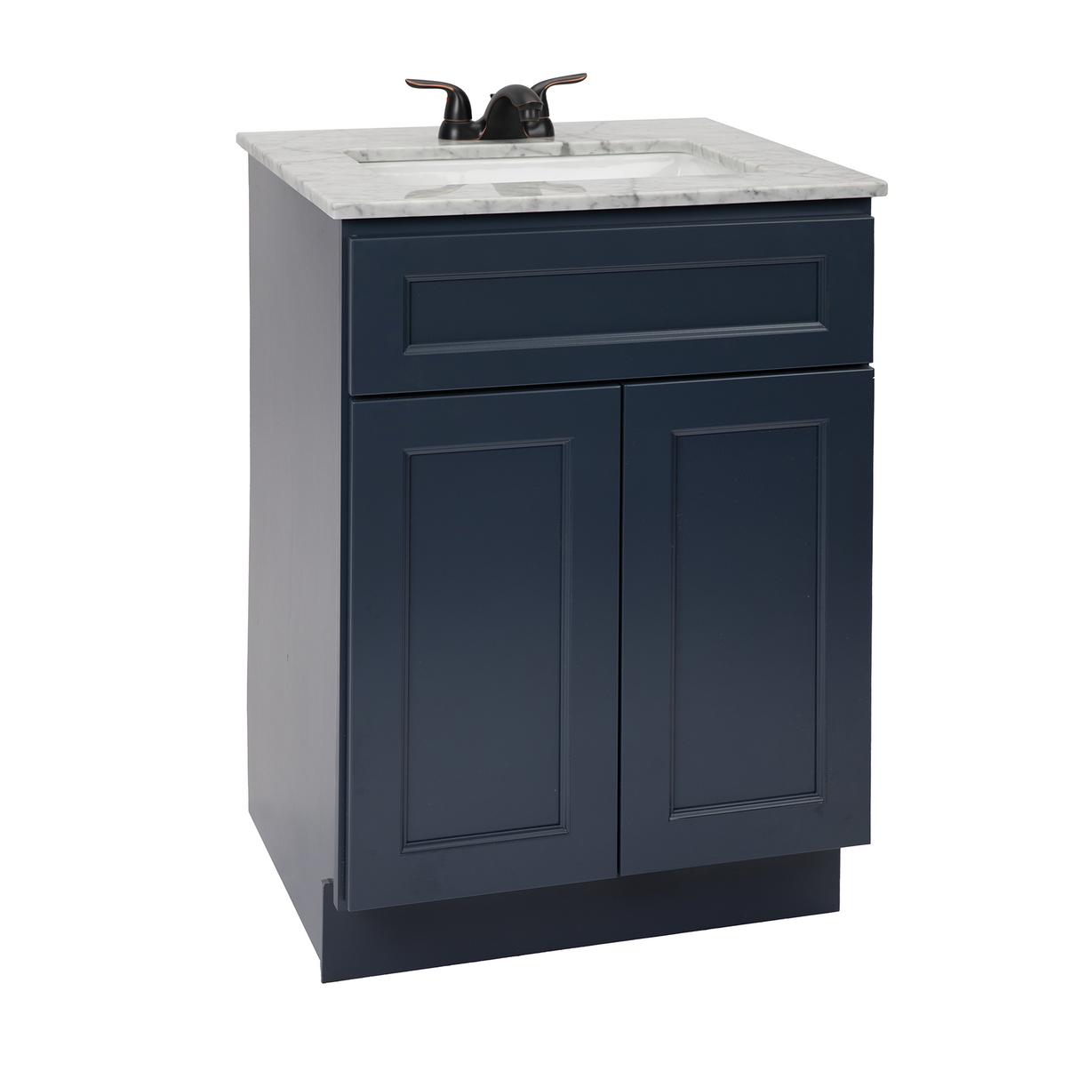 Pacific Blue Freestanding Bathroom Vanity Cabinet Without Top