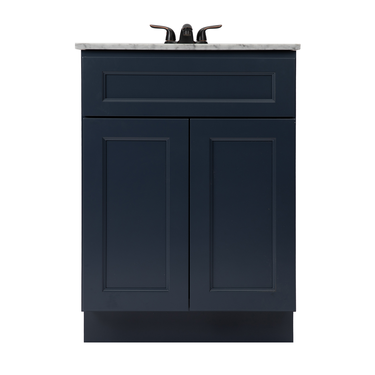 Pacific Blue Freestanding Bathroom Vanity Cabinet Without Top
