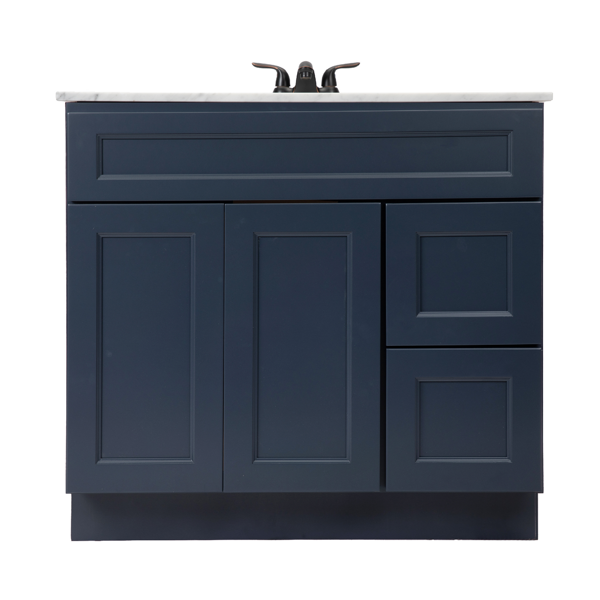 Pacific Blue Freestanding Bathroom Vanity Cabinet Without Top