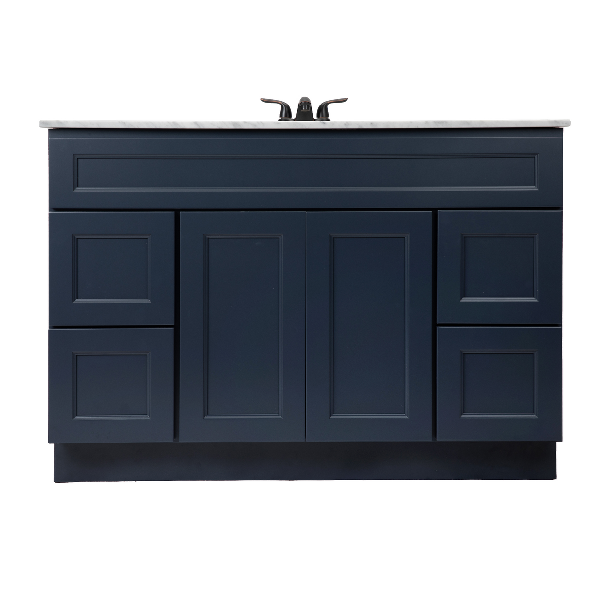Pacific Blue Freestanding Bathroom Vanity Cabinet Without Top