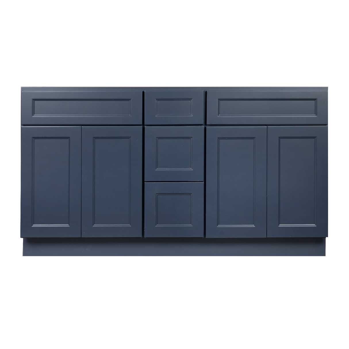 Pacific Blue Freestanding Bathroom Vanity Cabinet Without Top
