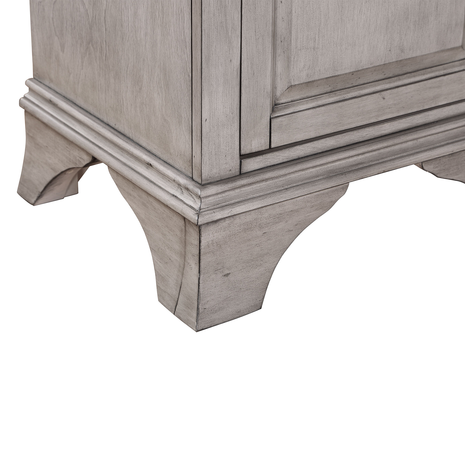 Wainwright Traditional Freestanding Bathroom Linen Side Cabinet With Soft Closing Doors & Drawer