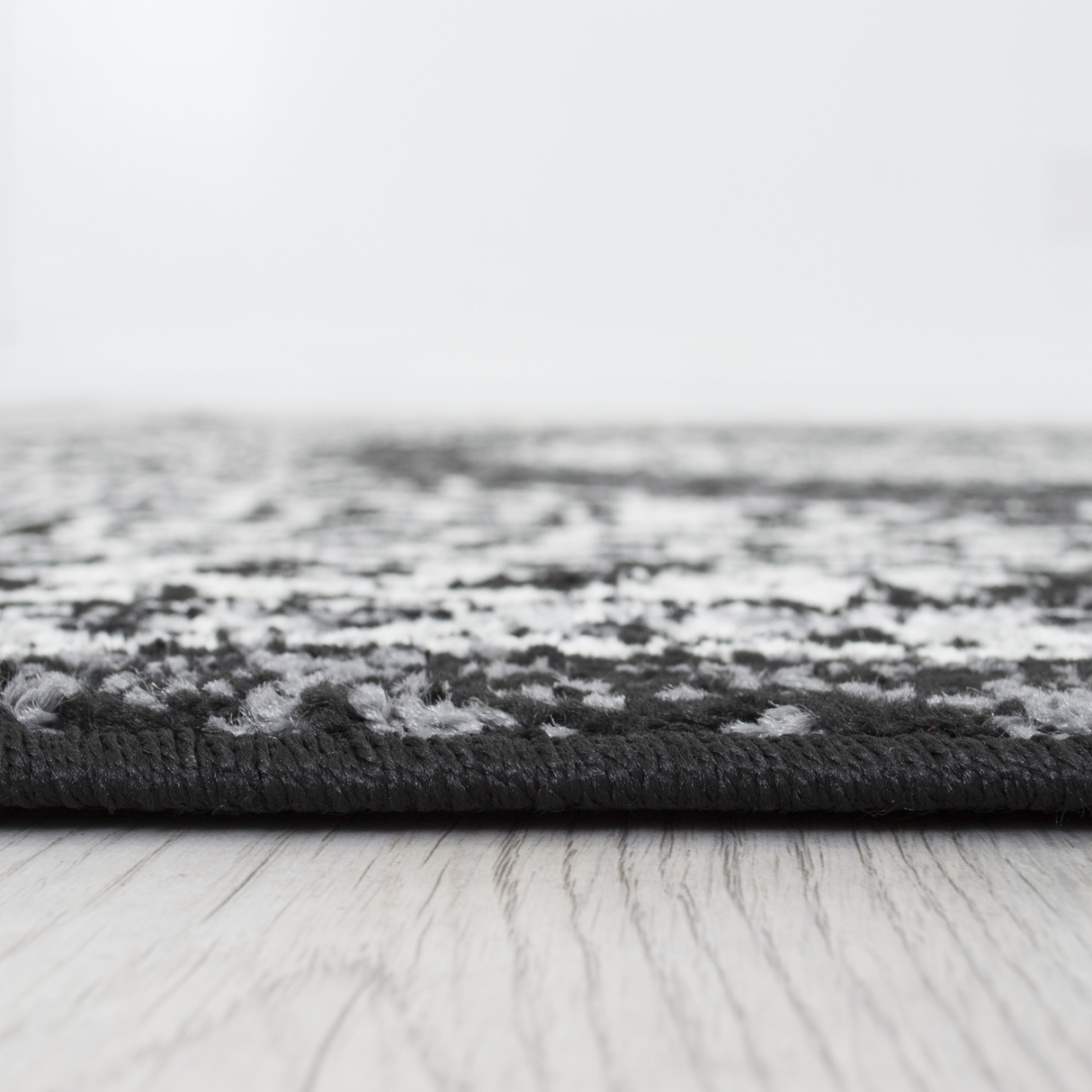 Ibiza-180 Area Rugs Black 8-X-10