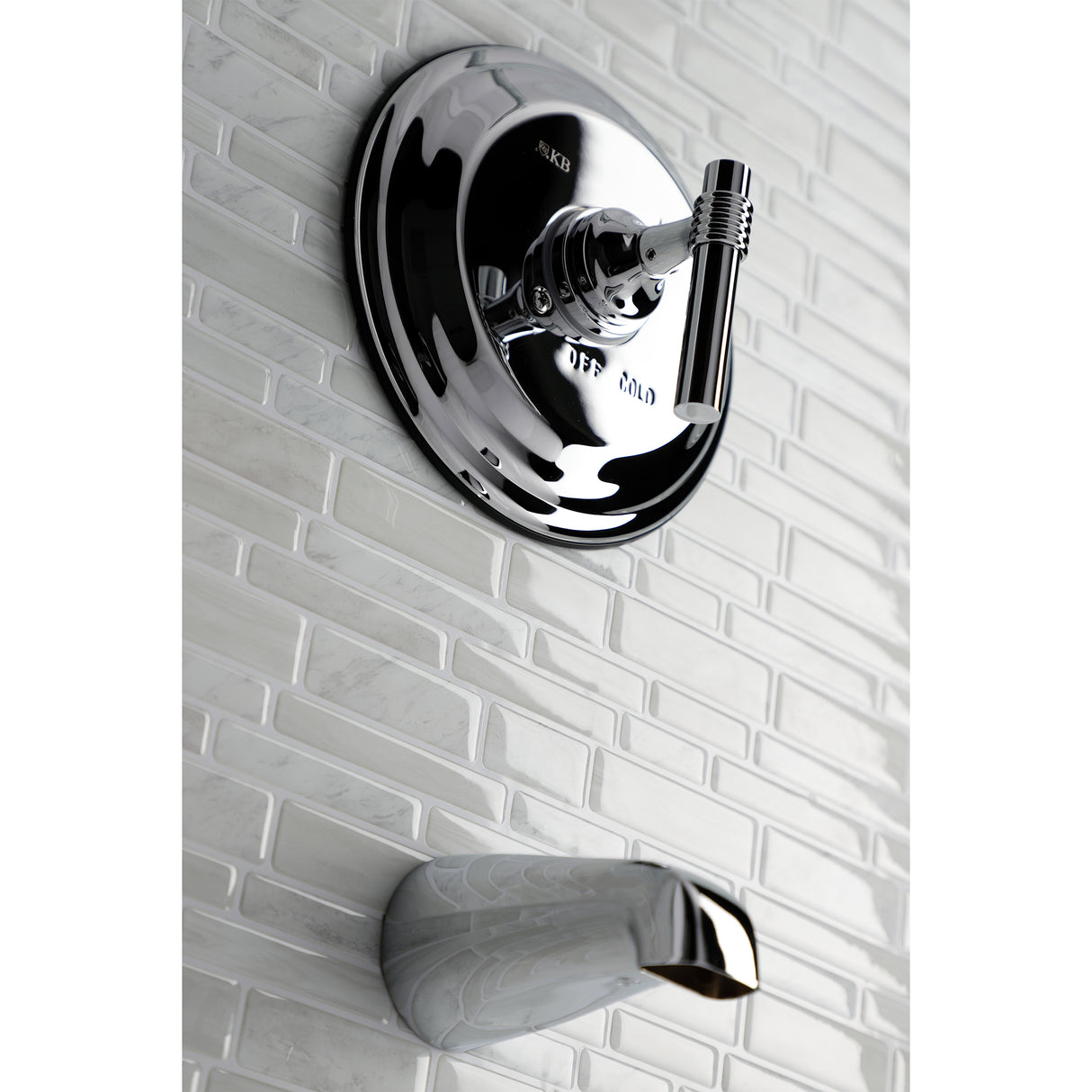 Polished Chrome Tub Trim Only Without Shower