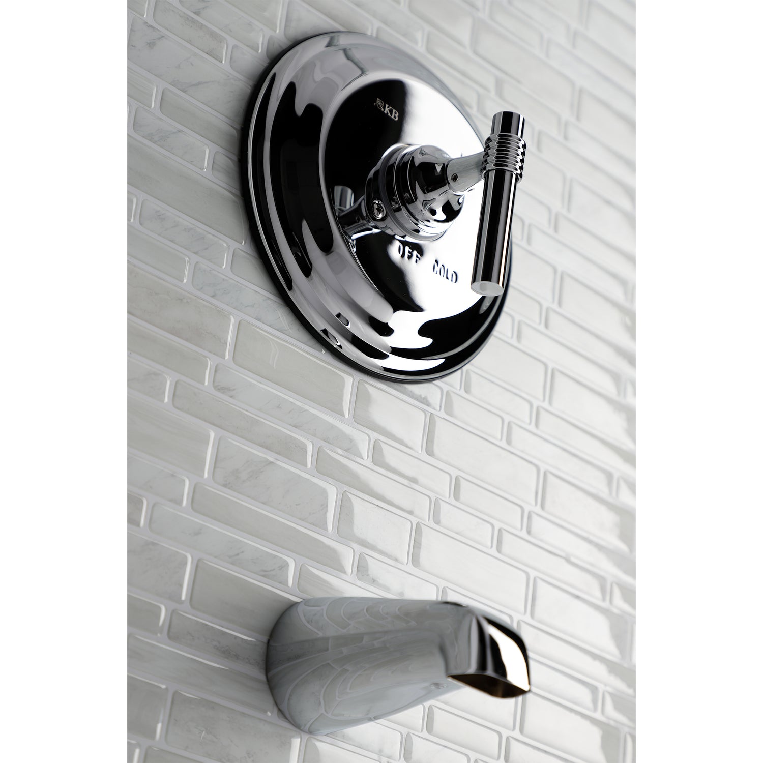Polished Chrome Tub Trim Only Without Shower