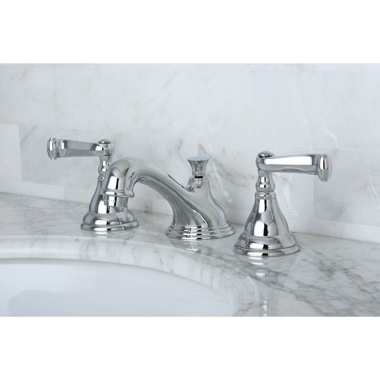 Royale Widespread Bathroom Faucet, 8 Inch