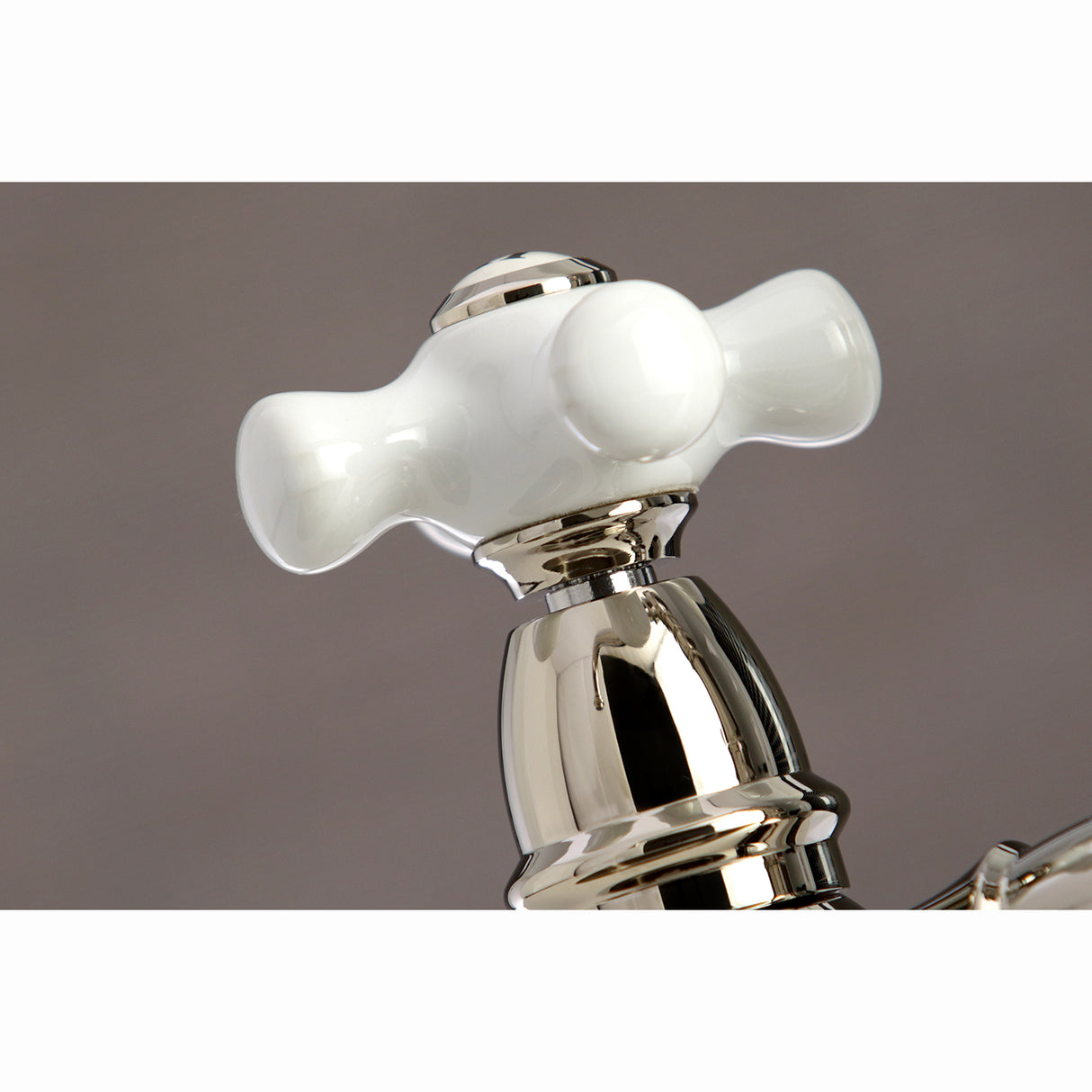 Restoration 8" Bridge Kitchen Faucet With Sprayer, 1.8 GPM Flow Rate