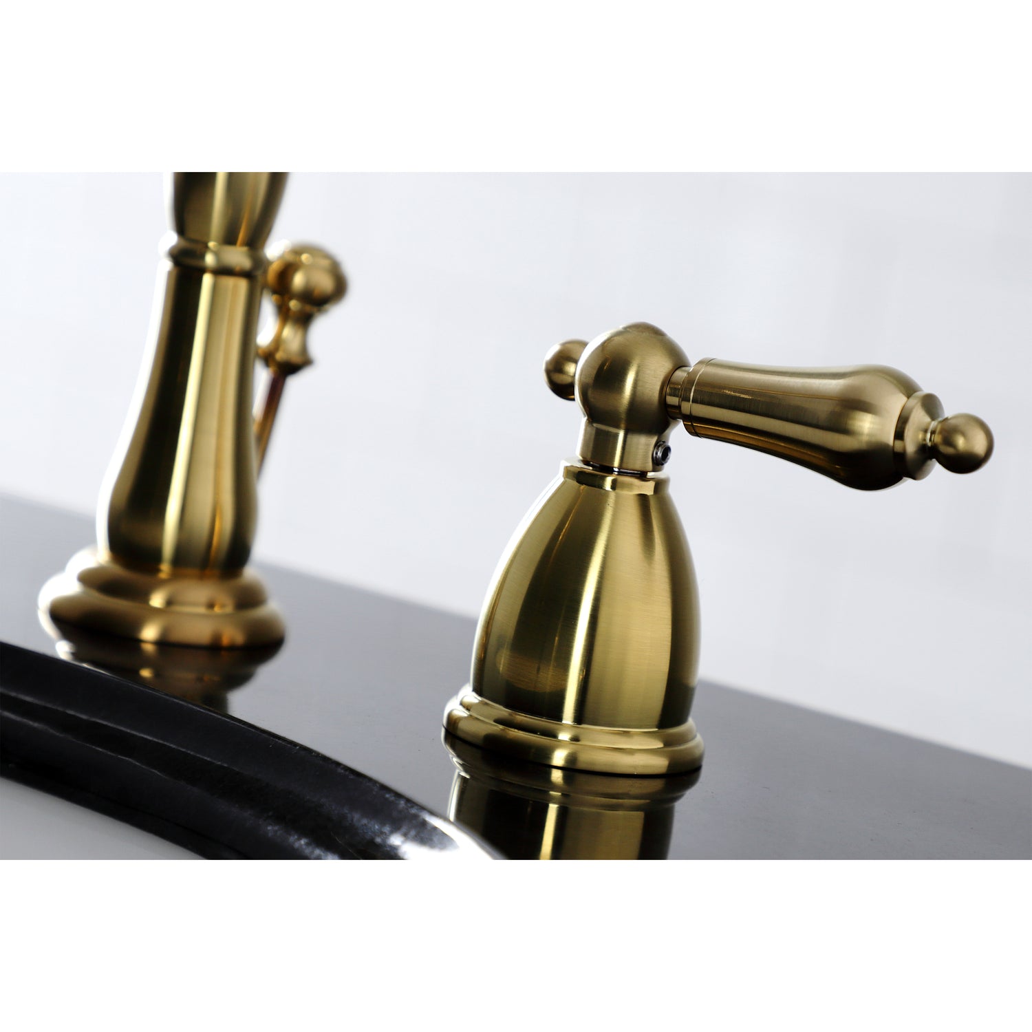 Heritage 8 inch Widespread Traditional Bathroom Faucet