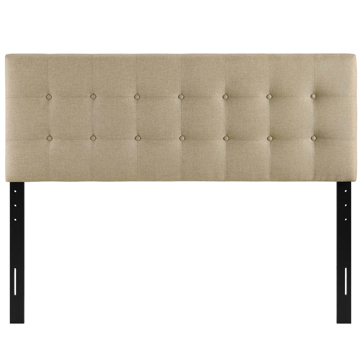 Modern Emily Tufted Performance Headboard - Farmhouse Style Bed Headboard - BUILDMYPLACE