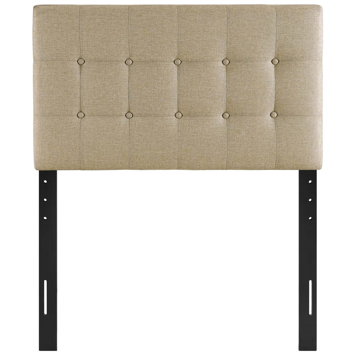 Modern Emily Tufted Performance Headboard - Farmhouse Style Bed Headboard - BUILDMYPLACE