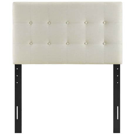 Modern Emily Tufted Performance Headboard - Farmhouse Style Bed Headboard - BUILDMYPLACE
