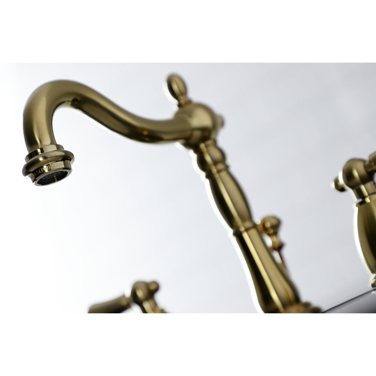 Heritage 8 inch Widespread Traditional Bathroom Faucet