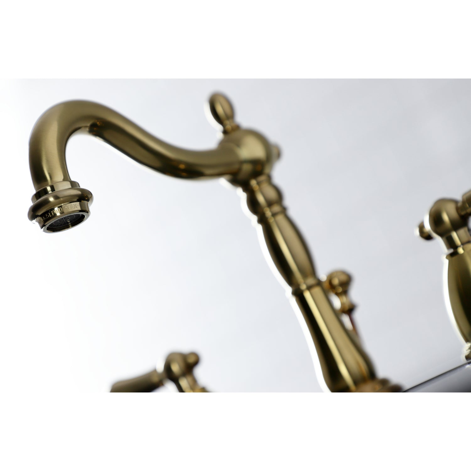 Heritage 8 inch Widespread Traditional Bathroom Faucet