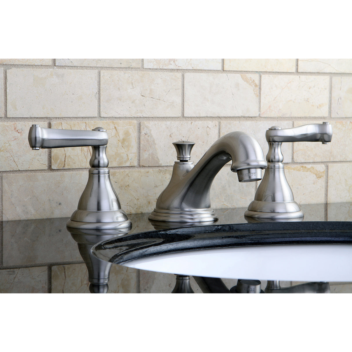 Royale Widespread Bathroom Faucet, 8 Inch