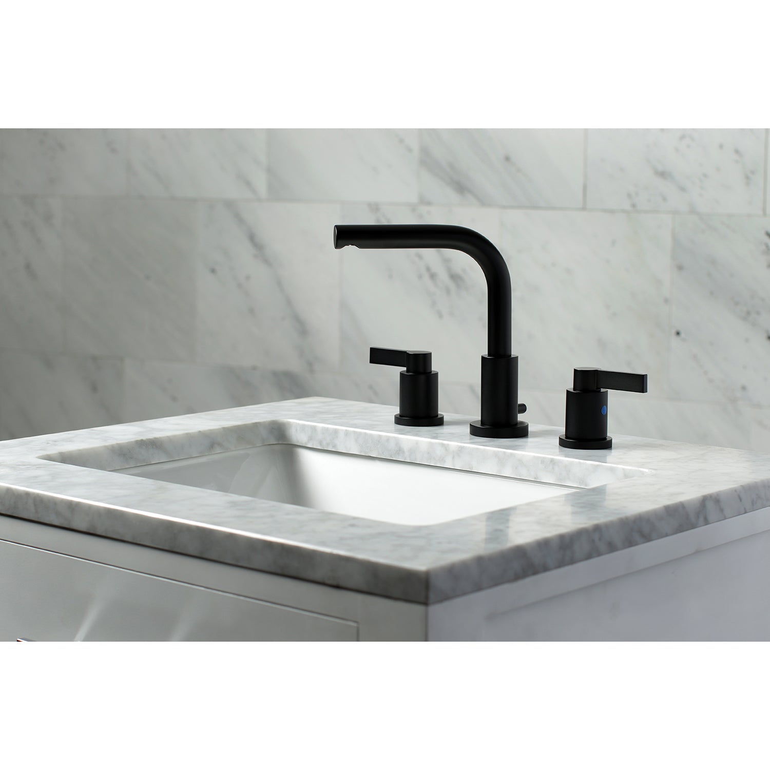 NuvoFusion 8 inch Widespread Bathroom Faucet