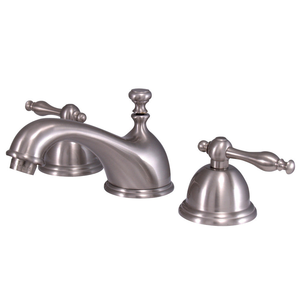 Naples Widespread 8 Inch Traditional Bathroom Faucet