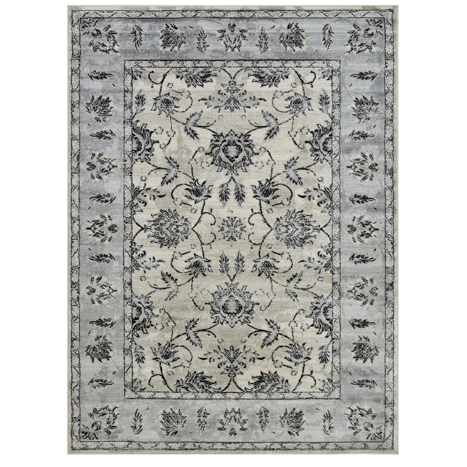 Sofia-482 Area Rugs Rectangle Champagne 5-X-7