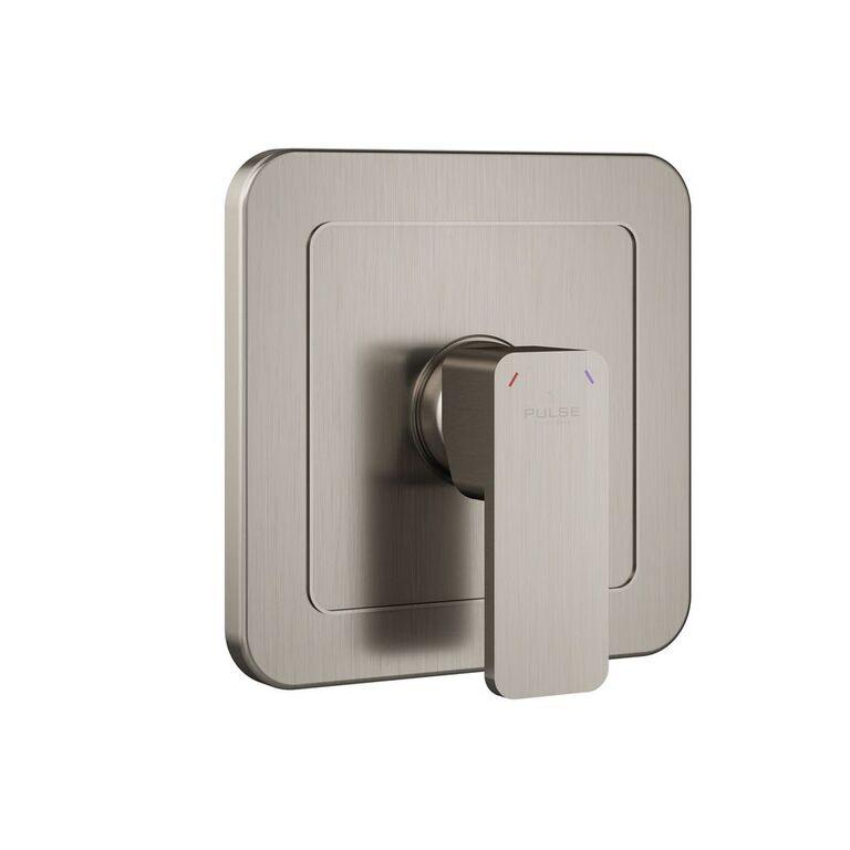 Tru-Temp Mixing Valve - 7.25X 7.25 X 5 -Square - 1/2"Rough-In Valve - Bathroom Plumbing Fixture