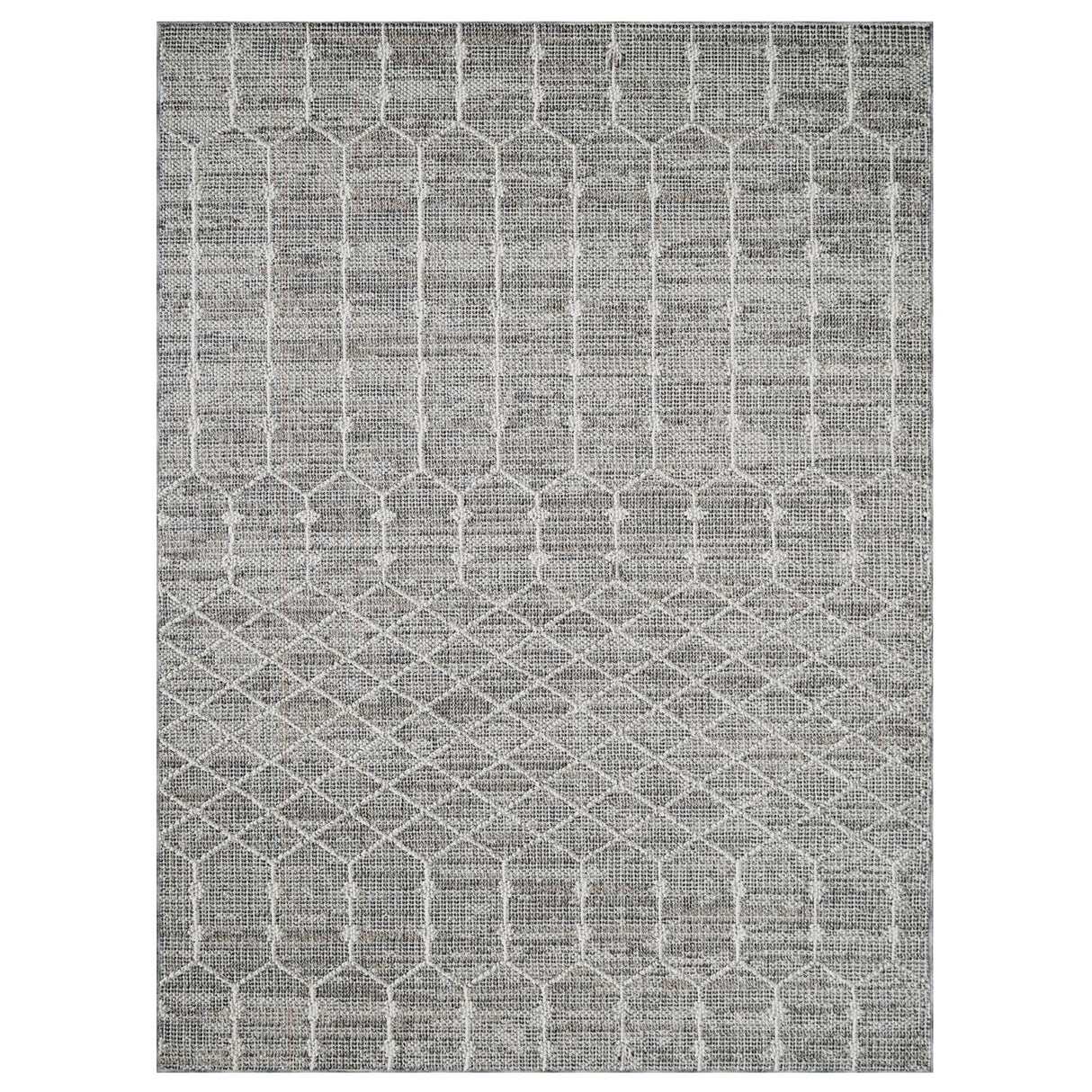 Linq-825 Area Rugs Rectangle Ivory 5-X-7