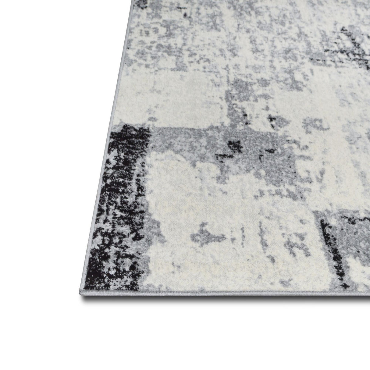 Sofia-477 Area Rugs Runner Black 8-X-11