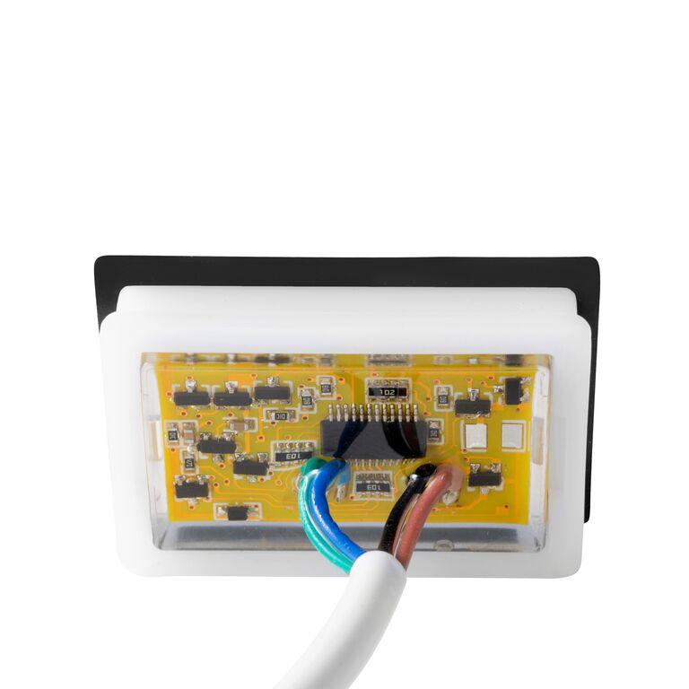 LED TruTemp Pressure Balance Valve W/ Rough-In Valve Trim Kit - 1/2" NPT - Round - Bathroom Plumbing Fixture