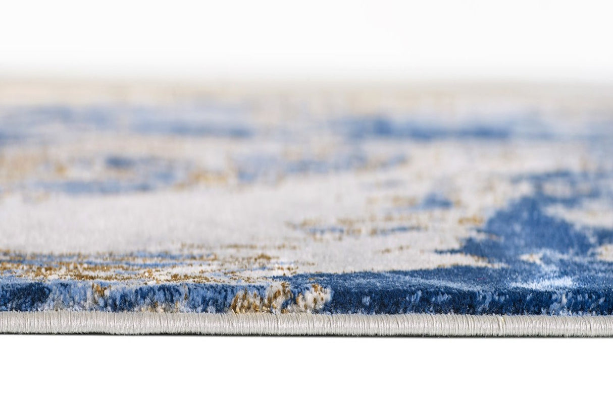 Regency-950 Area Rugs Runner Blue-Thunder 8-X-11