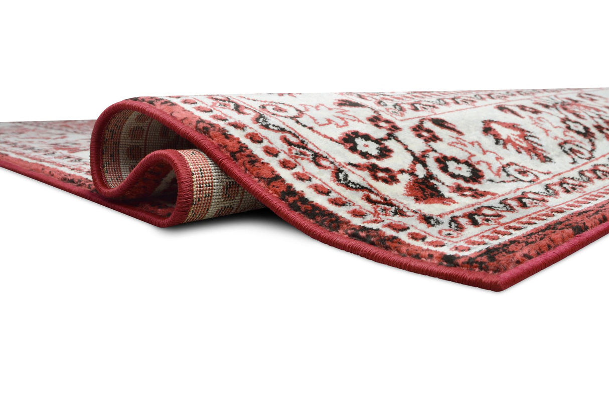 Sofia-476 Area Rugs Runner Scarlett Red 8-X-11