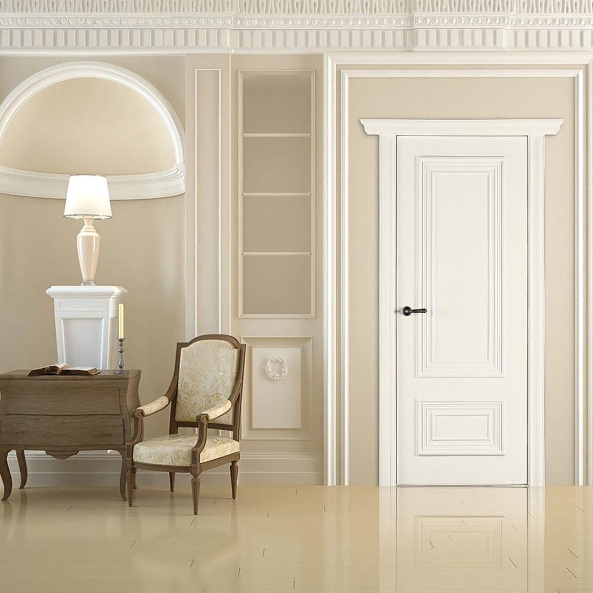 Palazzo 2 Polar White Interior Door