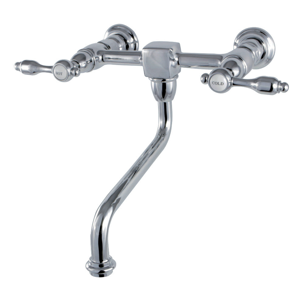 Tudor Wall Mount Bathroom Faucet