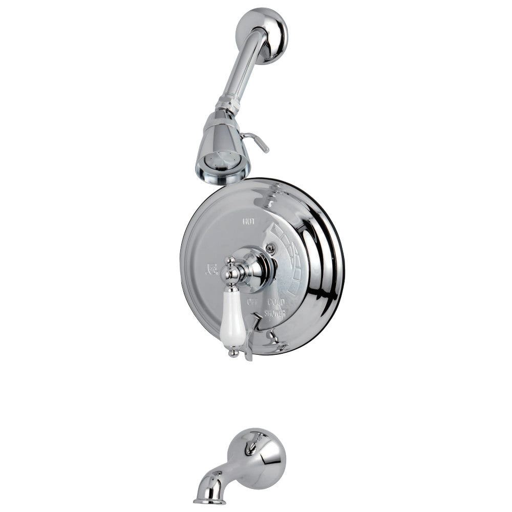 Restoration Tub & Shower Faucet With Adjustable 2.1" Showerhead