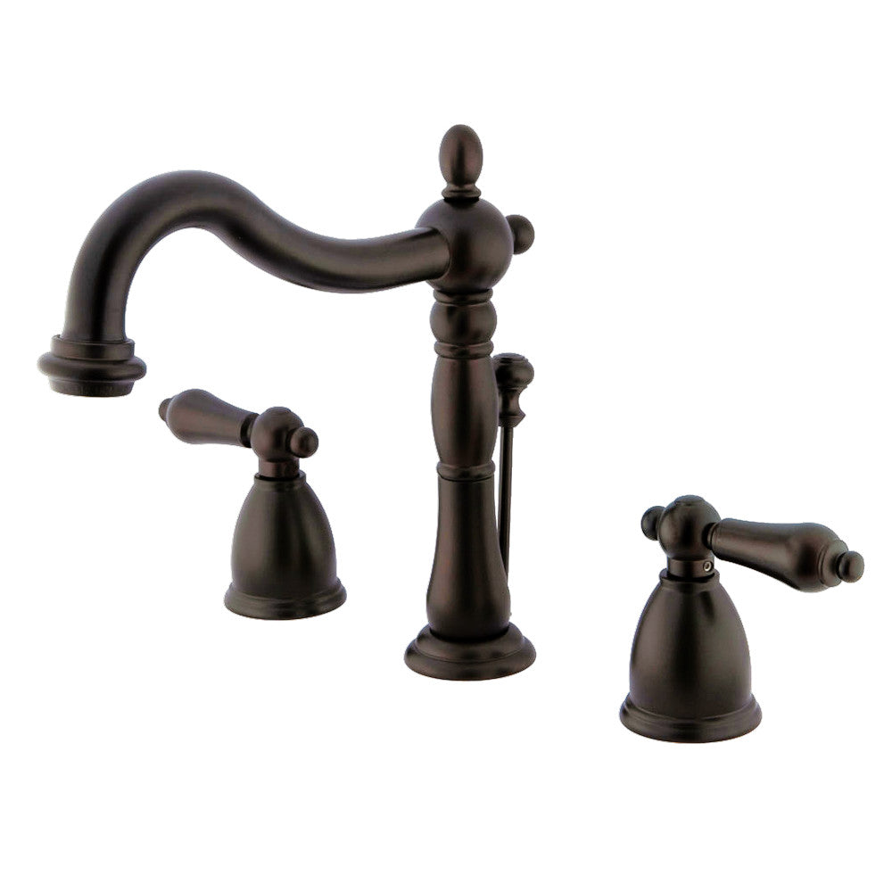 Heritage 8 inch Widespread Traditional Bathroom Faucet