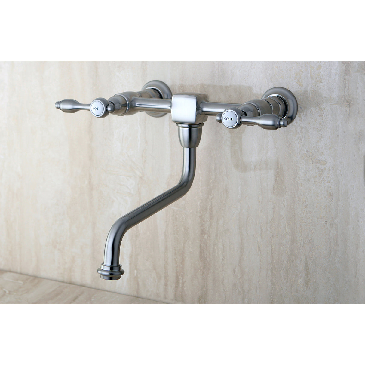 Tudor Wall Mount Bathroom Faucet