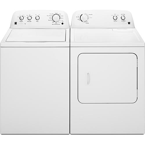 Kenmore Electric Dryer With Wrinkl Guard - White