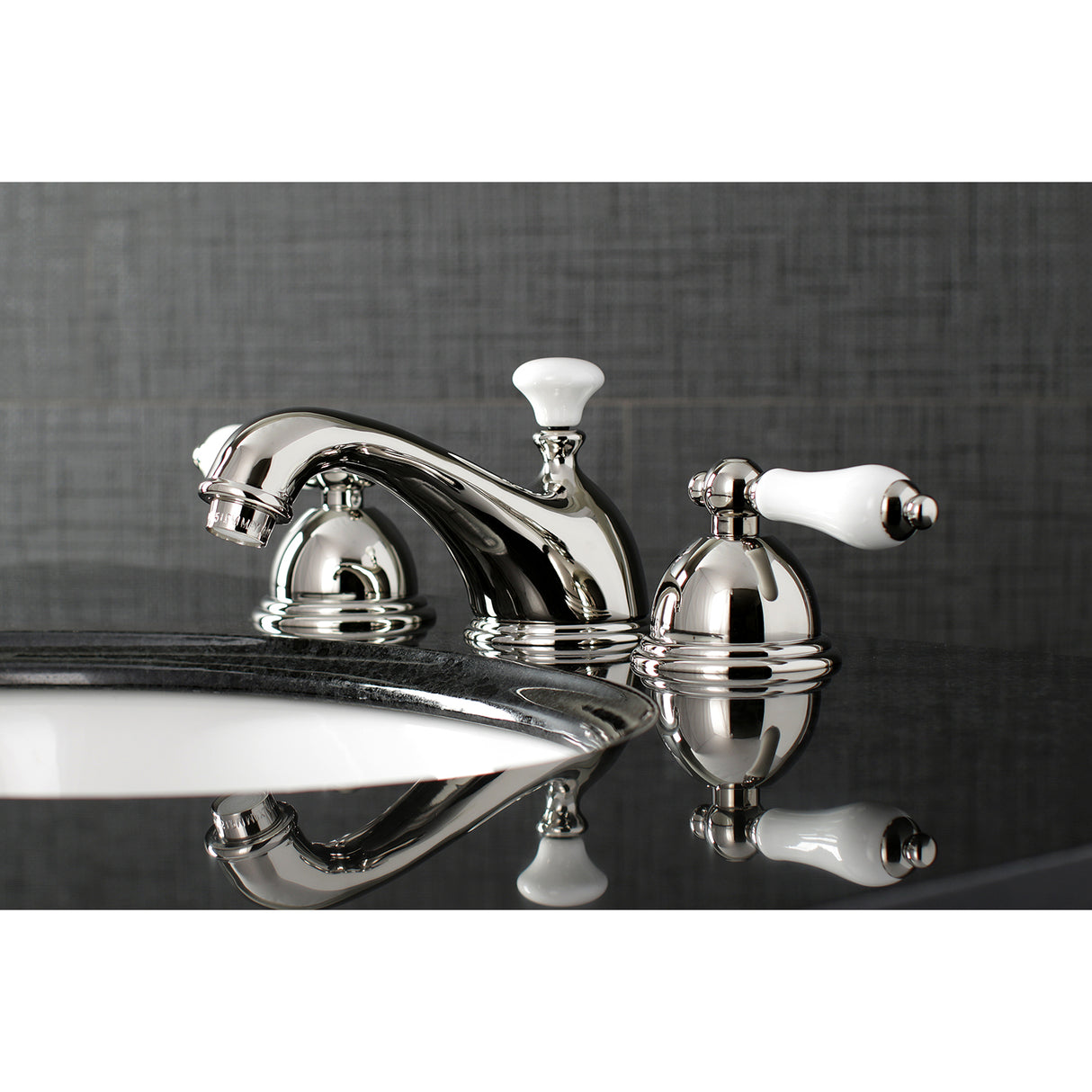 Restoration 8 inch Widespread Bathroom Faucet