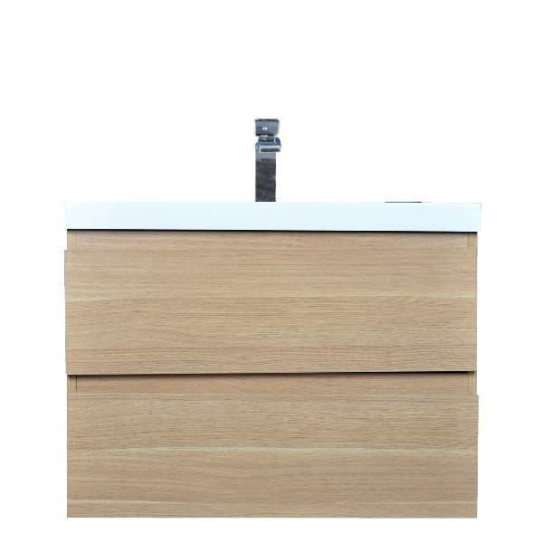 Brooklyn Floating / Wall Mounted Bathroom Vanity With Acrylic Sink