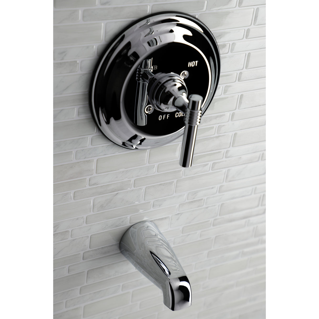 Polished Chrome Tub Trim Only Without Shower