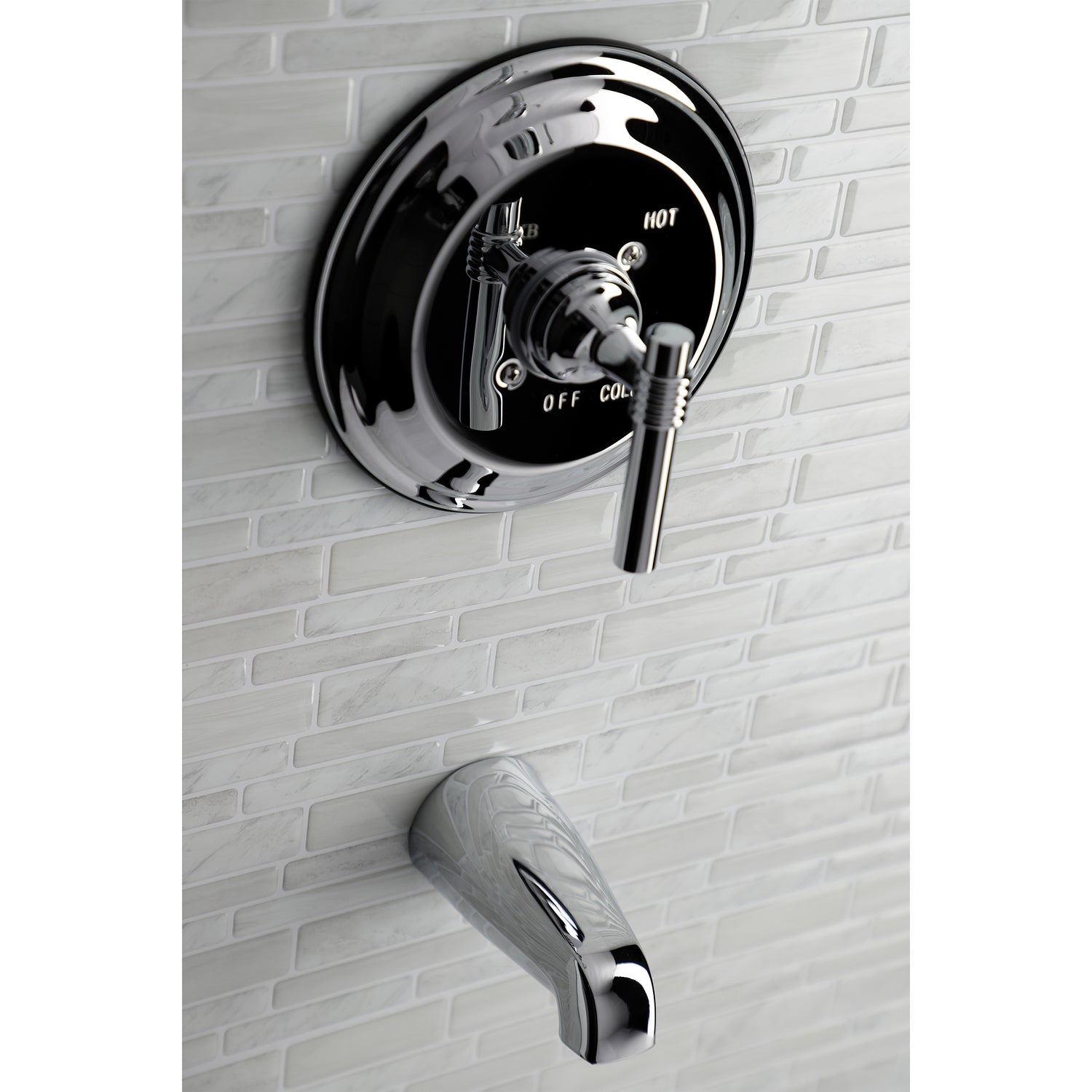 Polished Chrome Tub Trim Only Without Shower
