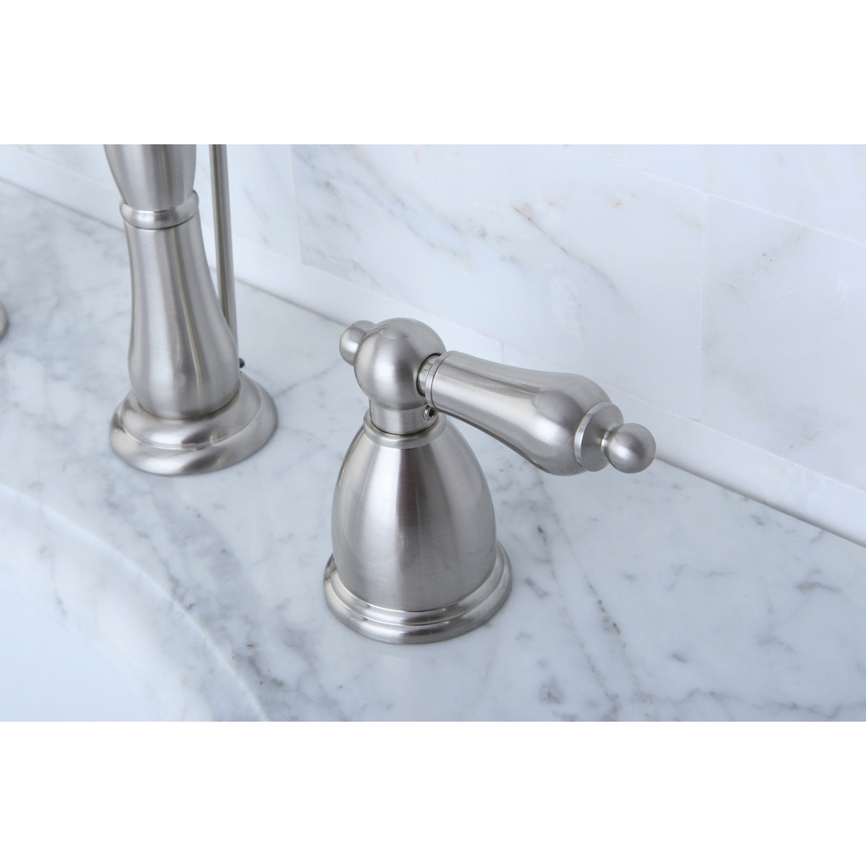 Heritage 8 inch Widespread Traditional Bathroom Faucet