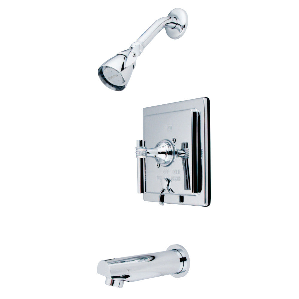 Milano Single Lever Handle Pressure Balanced Tub & Shower Faucet with Trim