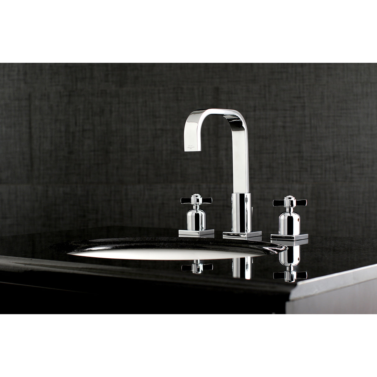 Millennium 8 inch Widespread Modern Bathroom Faucet