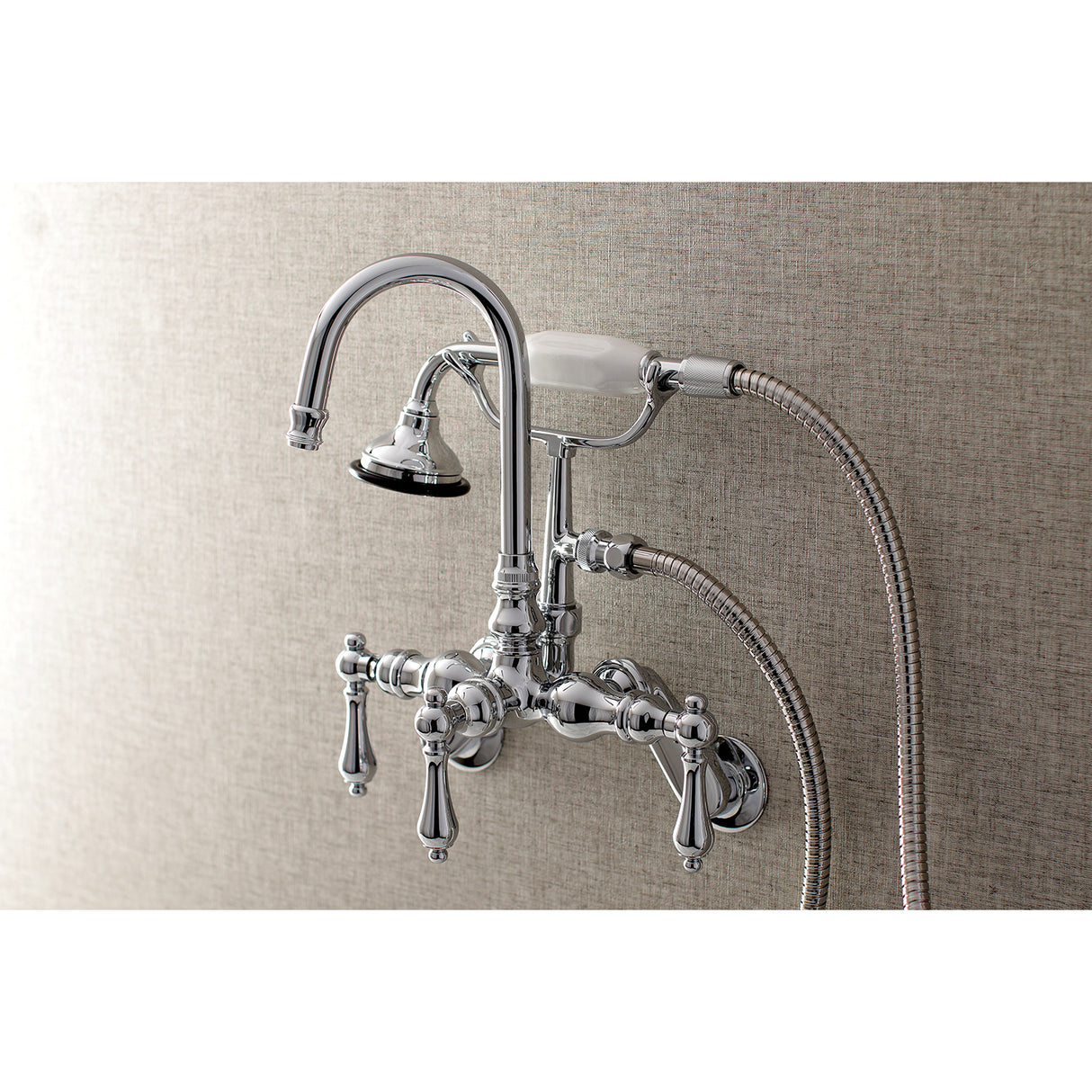 Vintage Wall Mount Clawfoot Tub Faucets