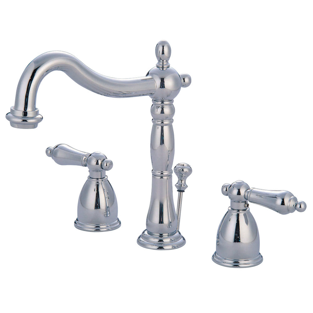 Heritage 8 inch Widespread Traditional Bathroom Faucet