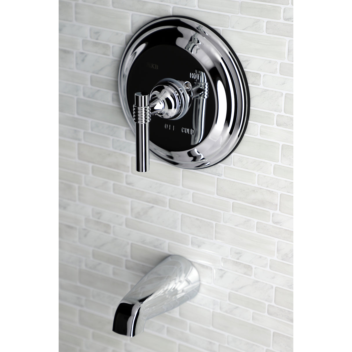 Polished Chrome Tub Trim Only Without Shower
