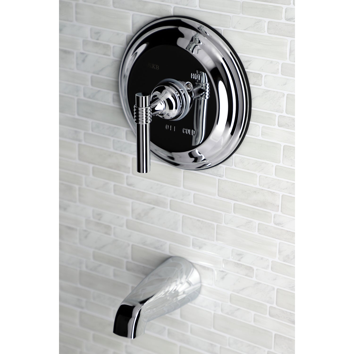 Polished Chrome Tub Trim Only Without Shower