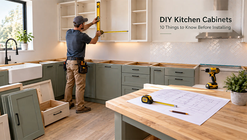 10 Things Nobody Tells You Before Installing Kitchen Cabinets Yourself