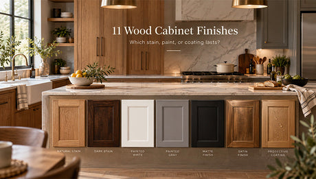 11 Wood Cabinet Finishes: Which Stain, Paint, or Coating Lasts?