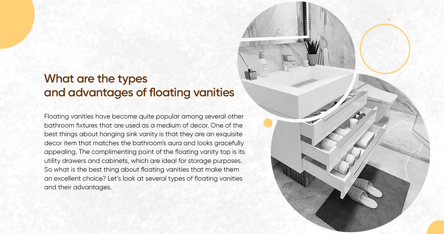 What Are The Types And Advantages of Floating Vanities?