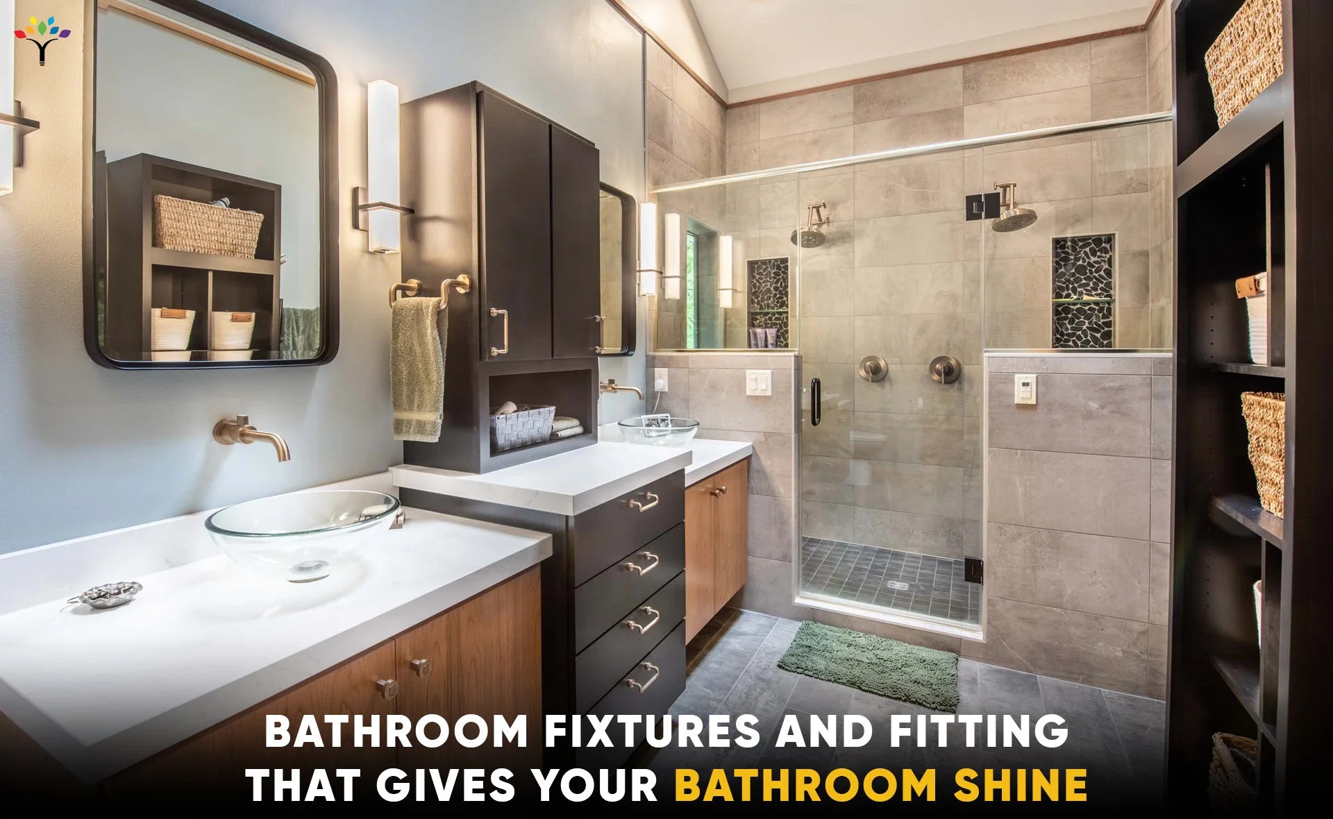 Bathroom Fixtures and Fitting That Gives Your Bathroom Shine