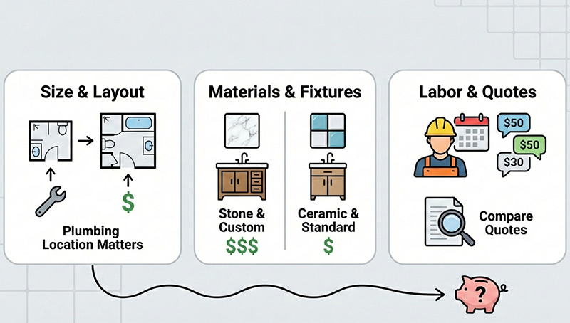 Bathroom Remodel Costs in 2026: What Homeowners Should Expect to Spend