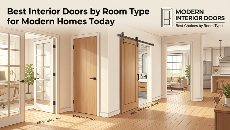 Best Interior Doors by Room Type for Modern Homes Today